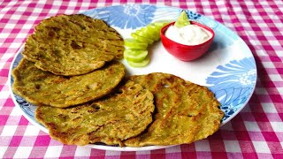 भाजनीचे थालीपीठ | Bhajniche Thalipeeth |Only 5 Ingredients| Upvasachi Recipe | Delicately Flavoured