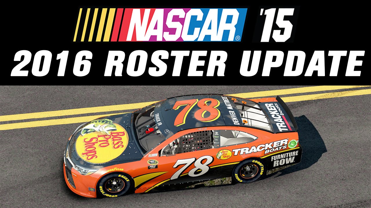NASCAR '15 - 2016 Roster Update