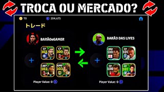 ⚠️ATENÇÃO! MERCADO OU MODO DE TROCA NO EFOOTBALL 2024?