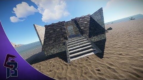 Rust Base Building : Simple BUNKER Base