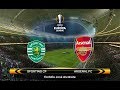 Sporting vs Arsenal | UEFA Europa League 2018 | PES 2018 HD