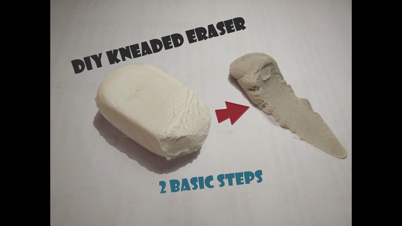 HOW TO MAKE A KNEADED ERASER🎨 ️ ️