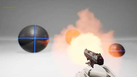 Unreal engine 4 Marketplace: animated pistol