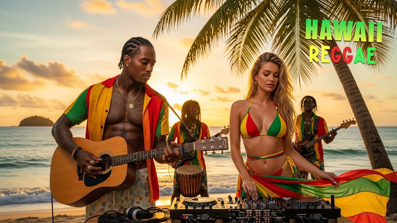 🌺 Aloha Chill Reggae – Warm Island Grooves for Peace & Positivity 🌴