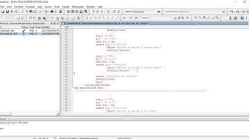 Curso VHDL.V29.1. Explicación de un testbench para el decodificador de 3 a 8 con habilitación.