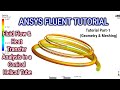 ANSYS Fluent Tutorial | Fluid Flow &amp; Heat Transfer Analysis in a Conical Helical Tube | Part 1/2