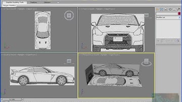 Autodesk 3ds max 2010 - modelowanie samochodu - Car Modeling part2