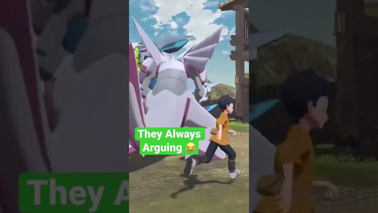 The Creation Trio Always Fighting 😂 | Pokémon Legends Arceus