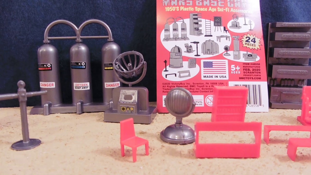 BMC MARS BASE CAMP toy review! YouTube