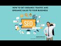 BOOST YOUR SALES without FB ADS.. How to Get Organic Traffic and Organic Sales using SEO