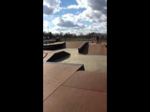 Tyler skating at lafeyette