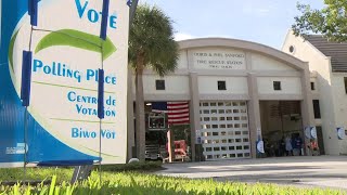 People line up to vote in Miami-Dade after record turnout for early voting