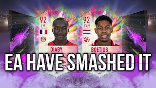 THE BEST SBC CONCEPT WE'VE HAD IN A LONG TIME !!? SUMMER HEAT DIABY & BOETIUS SBC'S COMPLETE FIFA 20