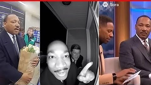 Dr. Martin Luther King Jr. AI GOES TOO FAR!!! Estate Issues A BAN and TAKEDOWN Of MLK AI....🤦🏿‍♂️🤔
