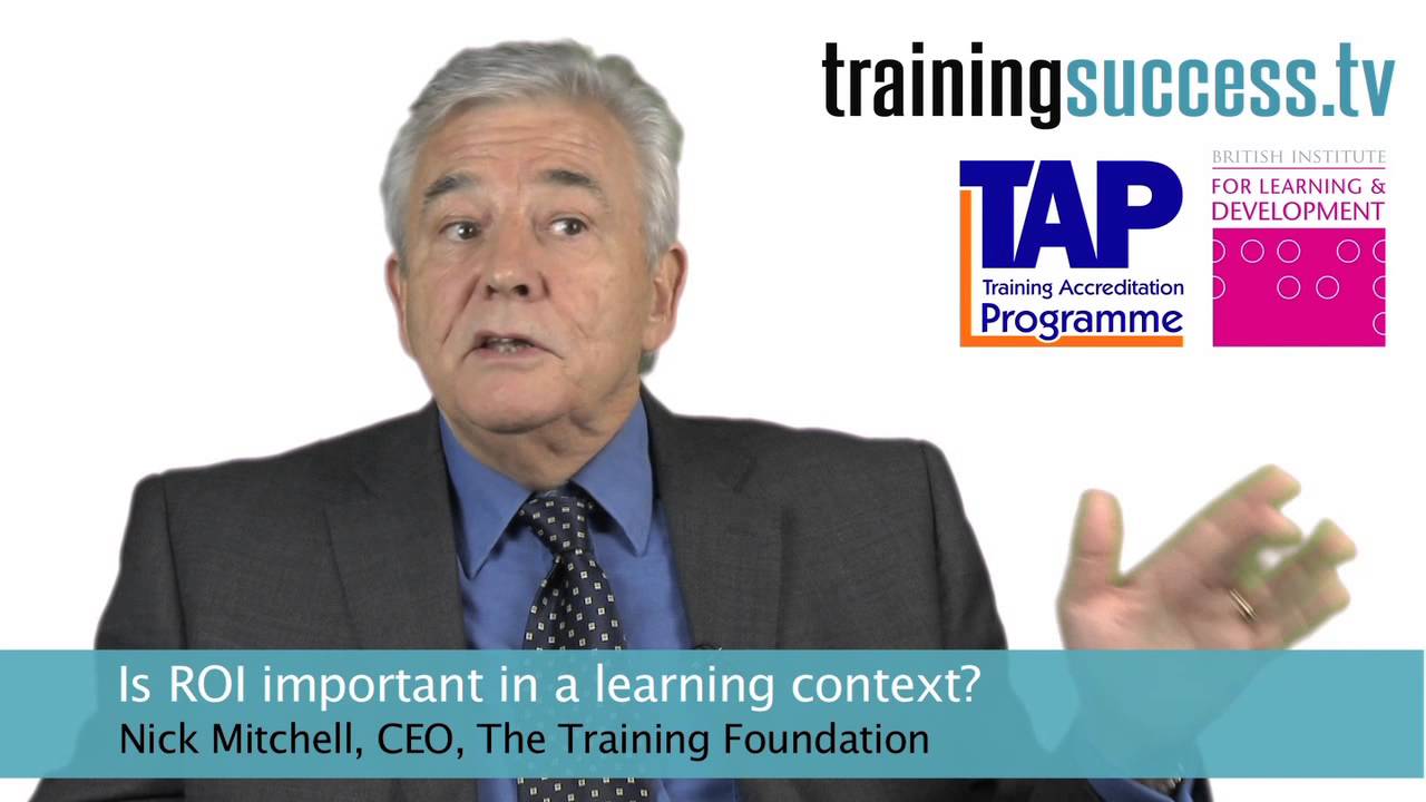 Is ROI important in a learning context?