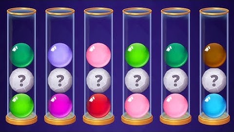 Ball Sort Puzzle Gameplay Answers || Ball Sort Genius Levels 86-87-88-89-90 Gameplay Walkthrough