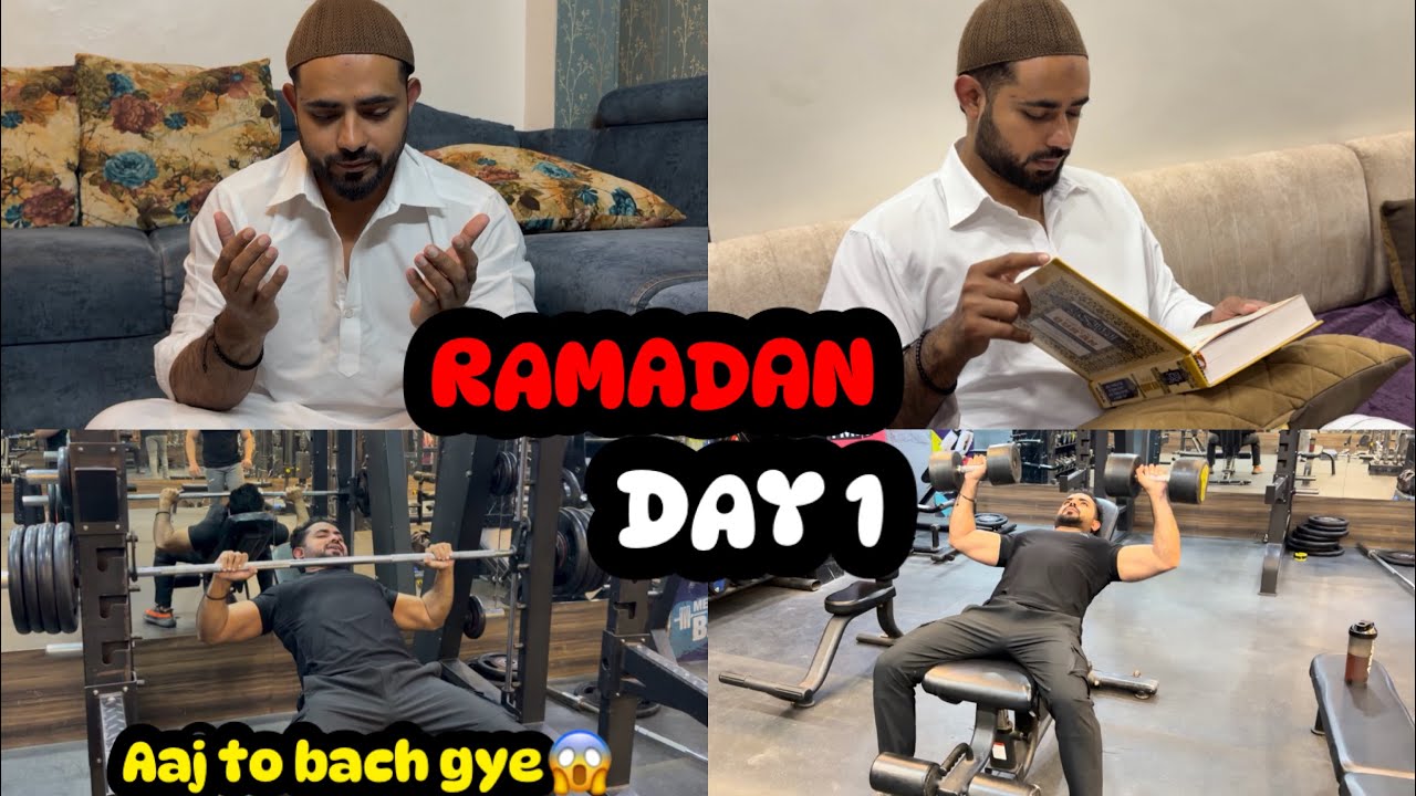 Day 1 of Ramadan — feeding the soul, training the body💪🏻🌙 | ZUBAIR WORLD | #trending #funny #viral 