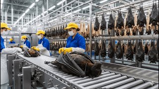 Inside the Bat Leather Factory: Making a 2000-Year-Old Dried Delicacy (Full Process)