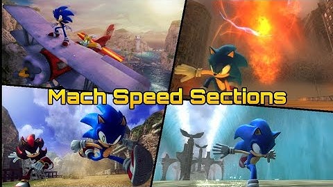 Sonic 06 all mach speed sections
