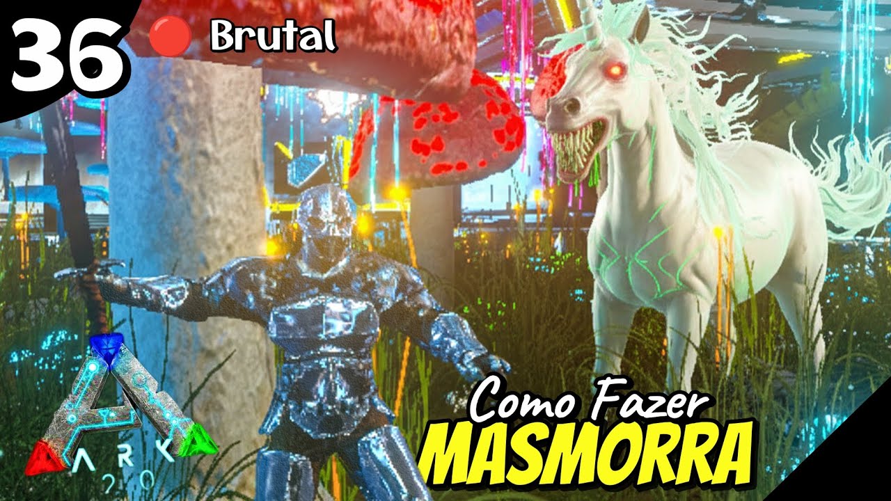 🔴MASMORRA SEM DIFICULDADE !! Farm de Elementos Fácil no Ark Mobile BRUTAL - EP 36 #100diasnoark #ark