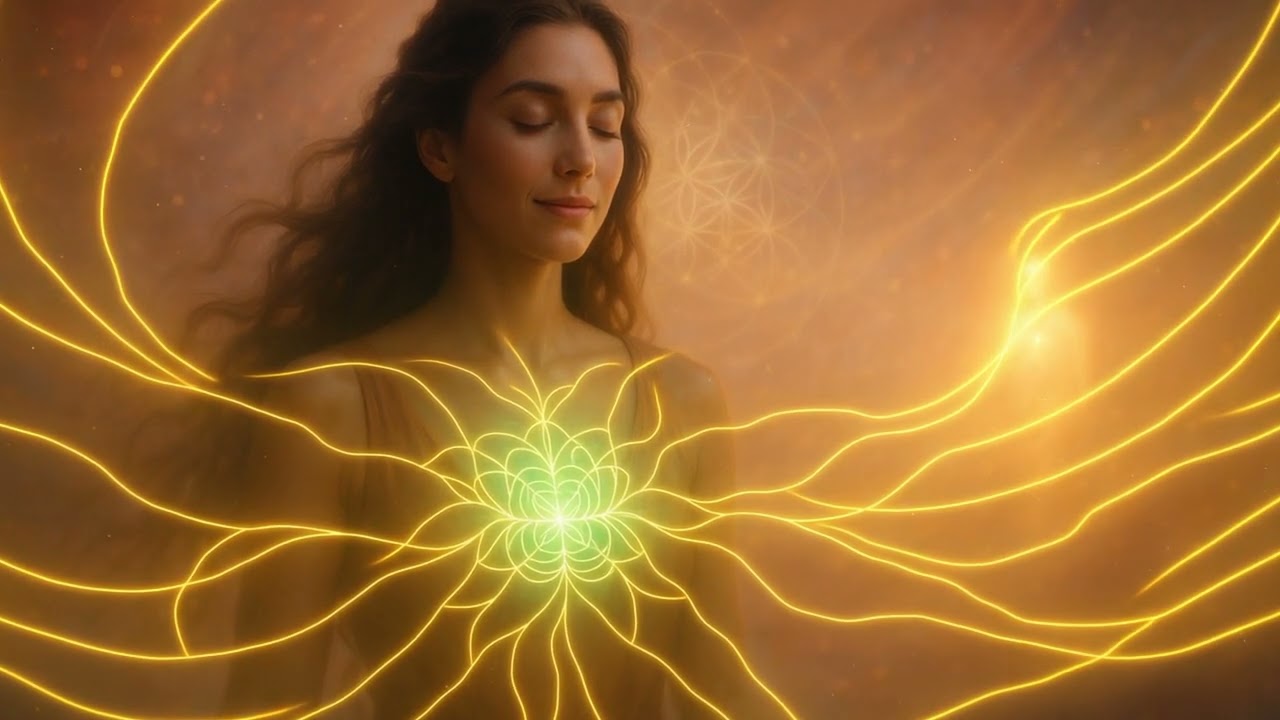 2 Hours of 528Hz Heart Chakra Music | Embrace Divine Love & Connection | Healing Frequencies 🌸