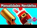 6 Manualidades para navidad con reciclaje ( Ideas navideñas )  - Supermanualidades