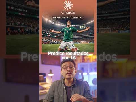 Predice los resultados del mundial con IA