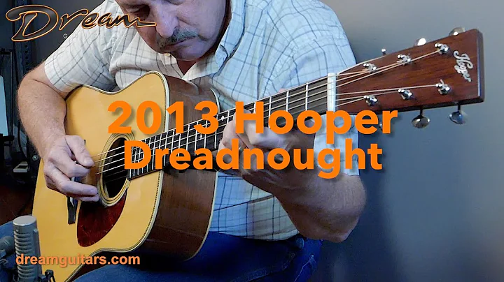 2013 Hooper Dreadnought, Honduran Rosewood & Carpa...