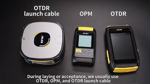 How to apply MINI OTDR FWT-100 to your work?|Operation Video