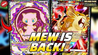 Mew EX Gets DELUXE Upgrade With Raticate EX! Your Move Is MINE! | Pokemon TCG Pocket