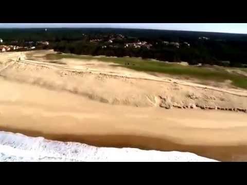 Vidéo Aérienne Du Golf Moliets Dans Les Landes