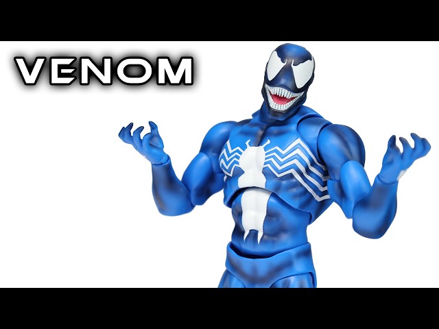 Mafex VENOM (Comic Blue Ver.) No. 298 Spider-Man Action Figure