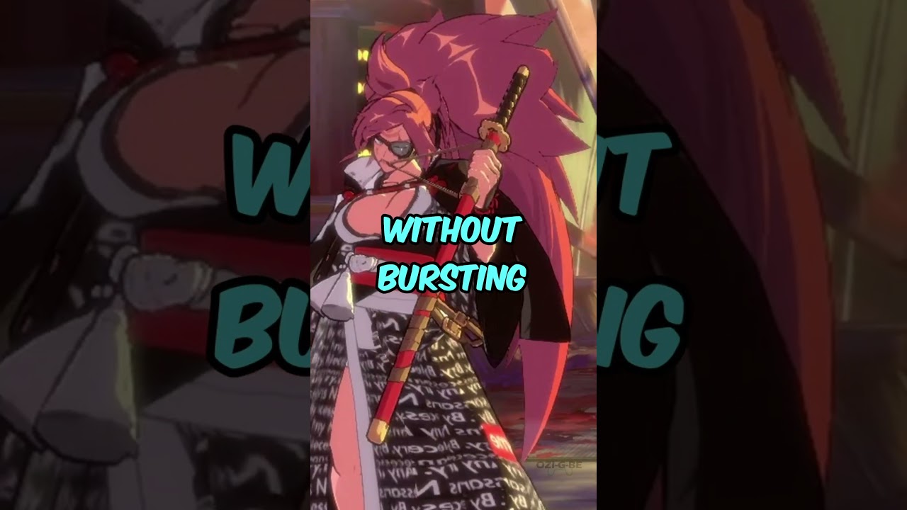 Who can escape Baiken's tether #gaming #strive #guiltygear #guiltygearstrive