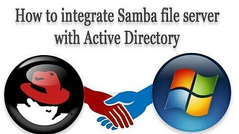 How to integrate Samba file server with Active Directory
