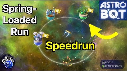 Astro Bot: Spring-Loaded Run (Speedrun, Walkthrough) Holy Knight, Super Earth Diplomat