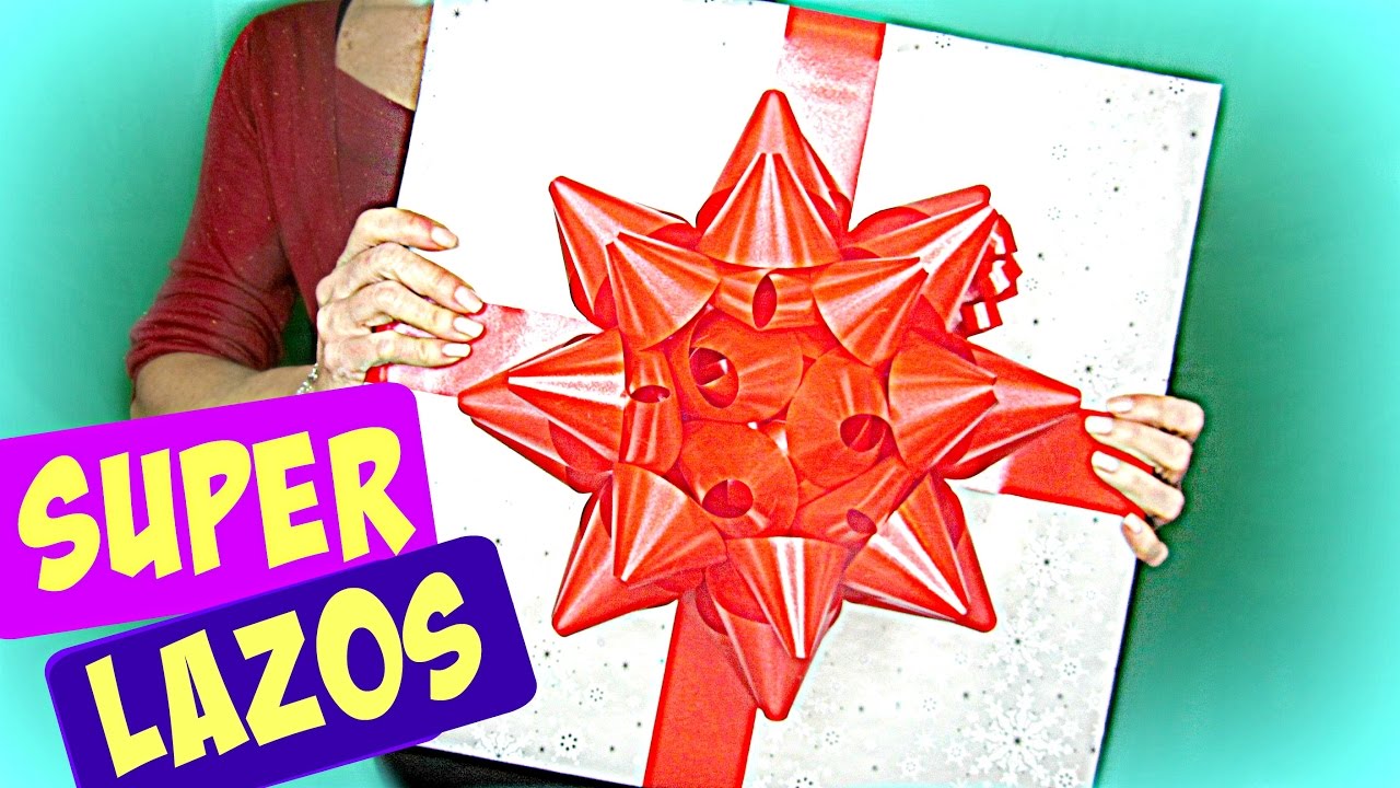 Malabares Descripción del negocio Cañón Cómo hacer LAZOS de REGALO grandes. Manualidades fáciles - YouTube