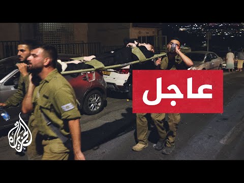 لحظة انهيار مدرج بكنيس داخله مئات الإسرائيليين بمستوطنة غفعات زئيف