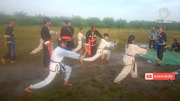 siswa siswi IKS kera sakti tes mental visik dari sabuk hitam ke kuning salm hjinso saudara2 ku