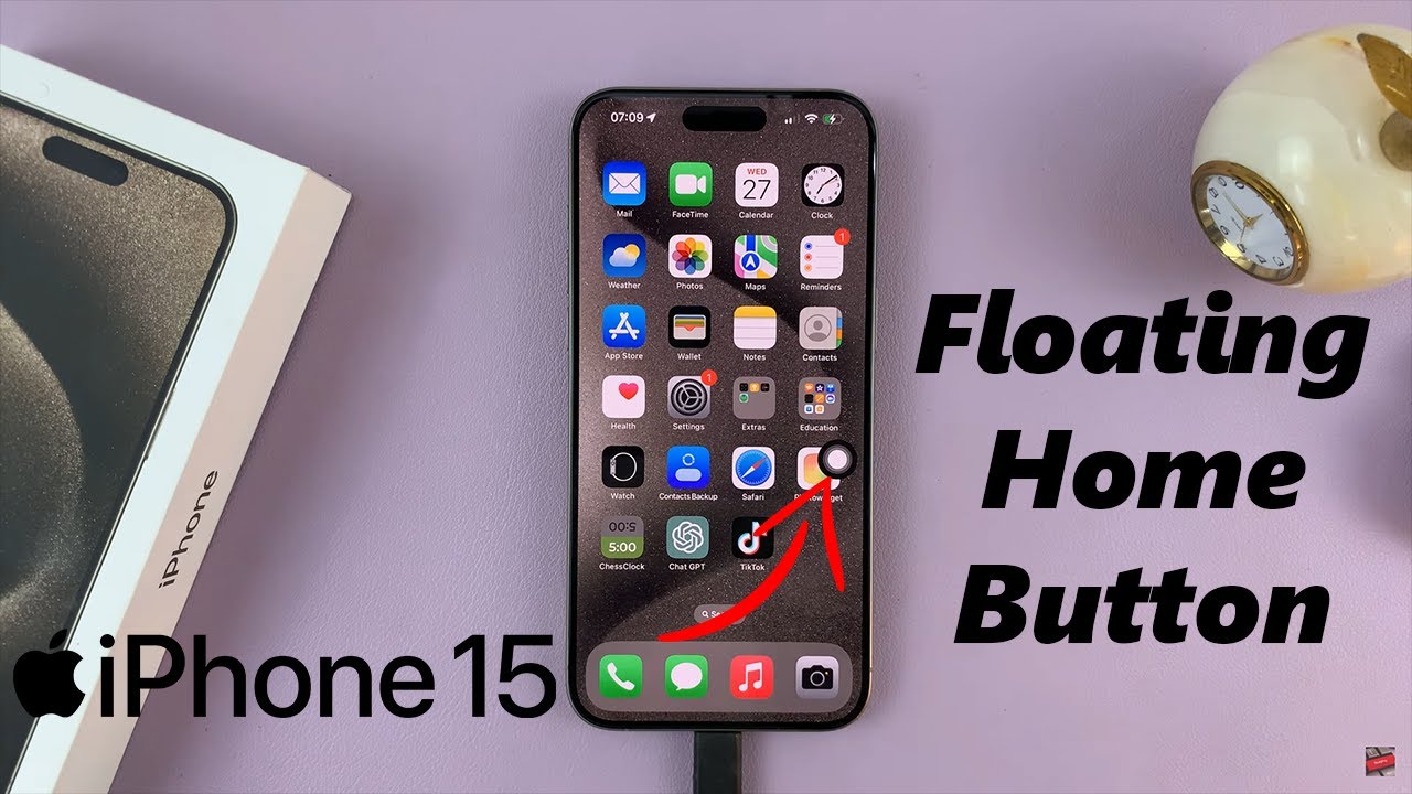 How To Add Floating Home Button Using Assistive Touch On IPhone 15 How To Add Floating Home Button Using Assistive Touch On IPhone 15