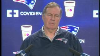 New England Patriots Coach Bill Belichick DeflateGate Press Conference