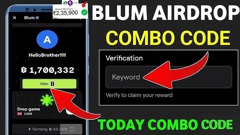Crypto Slang. Part 3 Blum Code |  Blum 21 November Verification Code | Blum Airdrop Listing Date