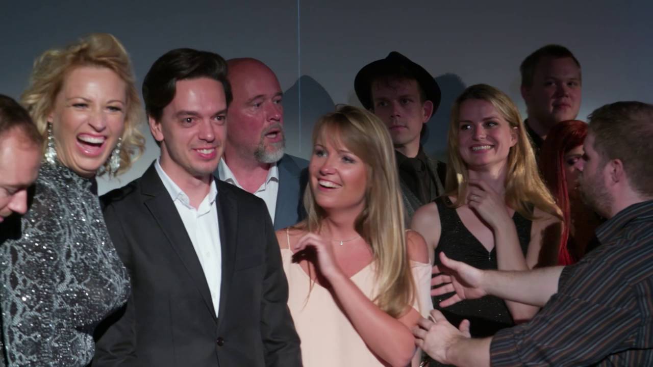 Cast 'Chaplin, de Musical' voorgesteld.