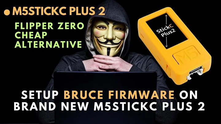 M5StickC PLUS2 Bruce Firmware Install: Step-by-Step ESP32 Tutorial (M5Burner Guide)