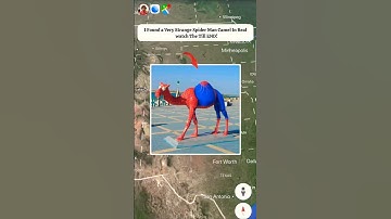 I Found a Spider Man Camel In Real On Google Maps And Google Earth #earth #google