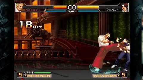 KOF 2002 UM - Nightmare Gesse Impractical Combo