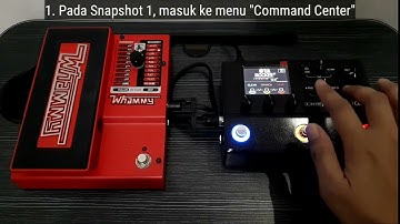 How to connecting HX Stomp - Whammy 5 via MIDI