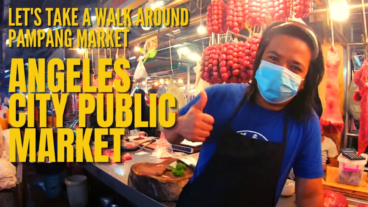 ANGELES CITY PUBLIC MARKET | PAMPANG MARKET WALK 2020 | When I'm Bored I Walk