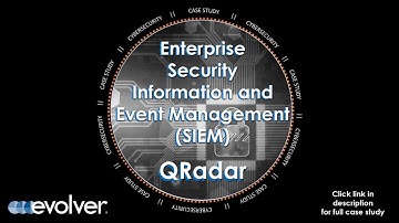 Case Study: Enterprise Security Information and Event Management (SIEM) with QRadar