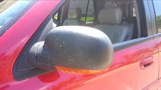 1/2 SIDE MIRROR TURN SIGNAL LIGHT REPLACEMENT FOR CHEVY TRAILBLAZER, GMC ENVOY, OLDS BRAVADA 1999 Oldsmobile Bravada How To Replace Side Mirror