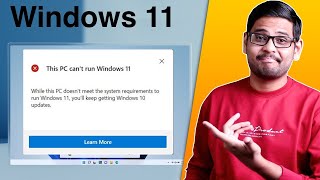 Windows 11 - Not For Everyone! But Why? TPM... screenshot 3